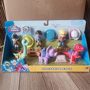 Dino Ranch Dino Ranchers 6 Pack with Jon, Min, and Miguel New in Box